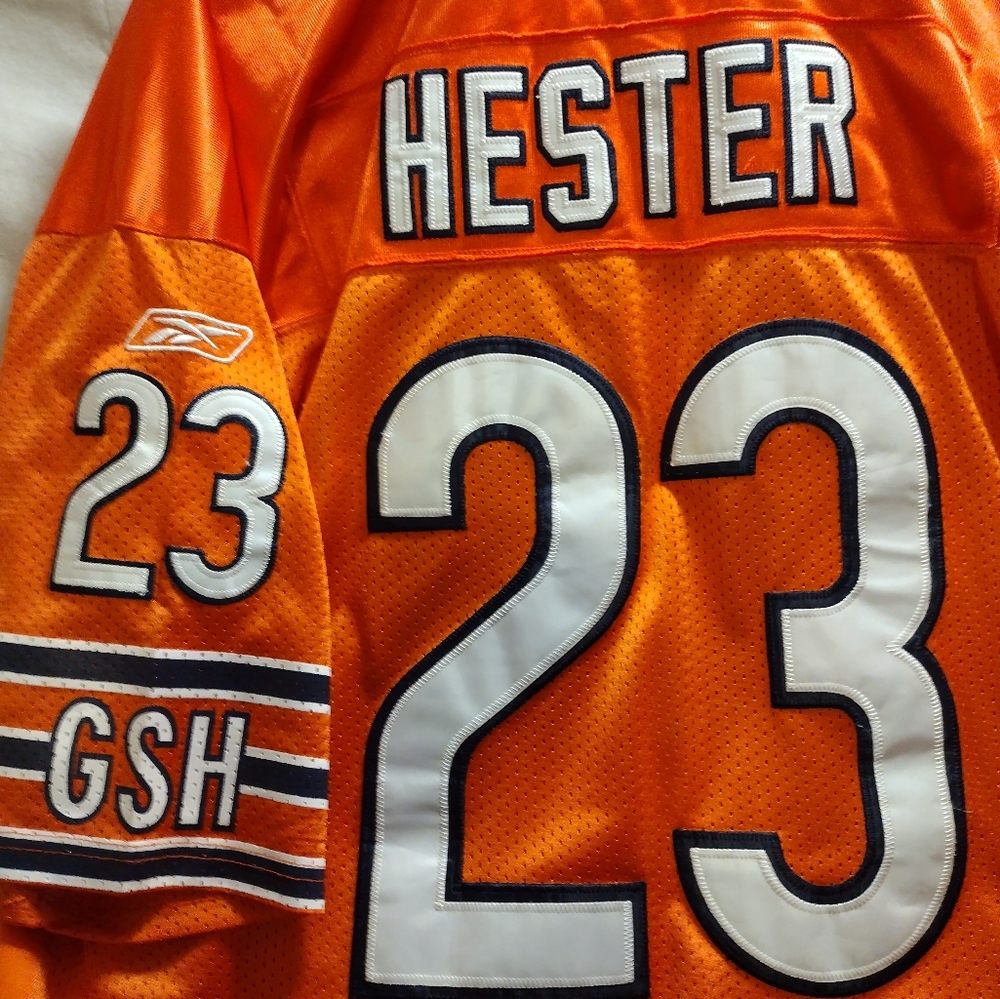 HESTER #23 Chicago Bears Vintage Reebok Mens Sz 56 Jersey